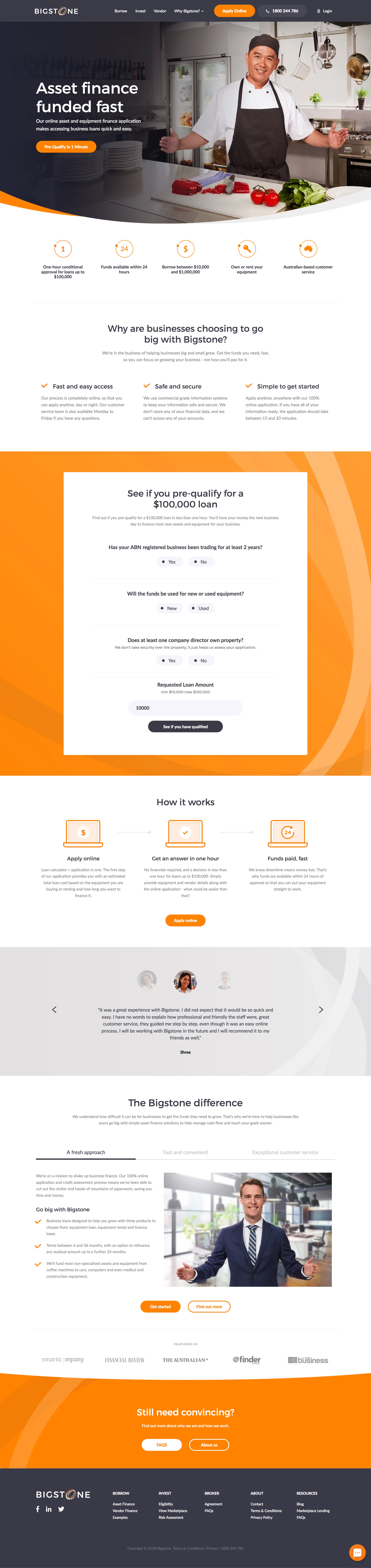 BIGSTONE HOMEPAGE