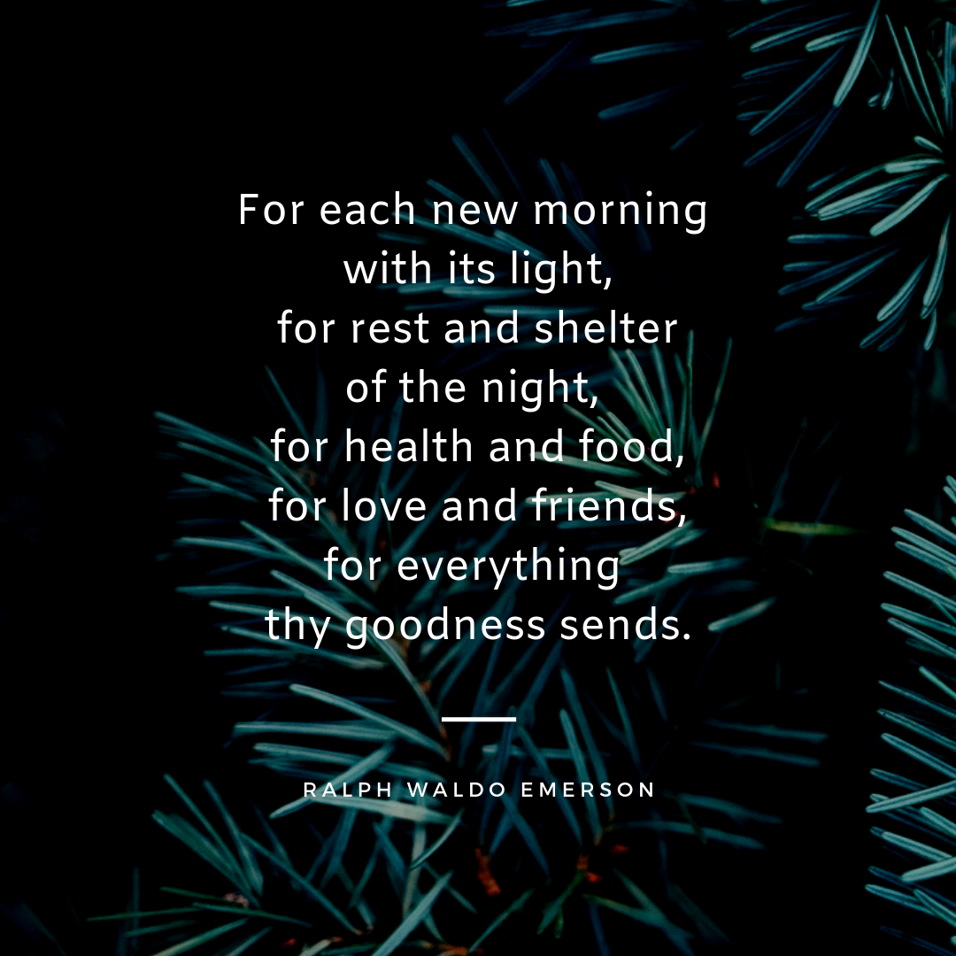 christmas card ralph waldo emerson
