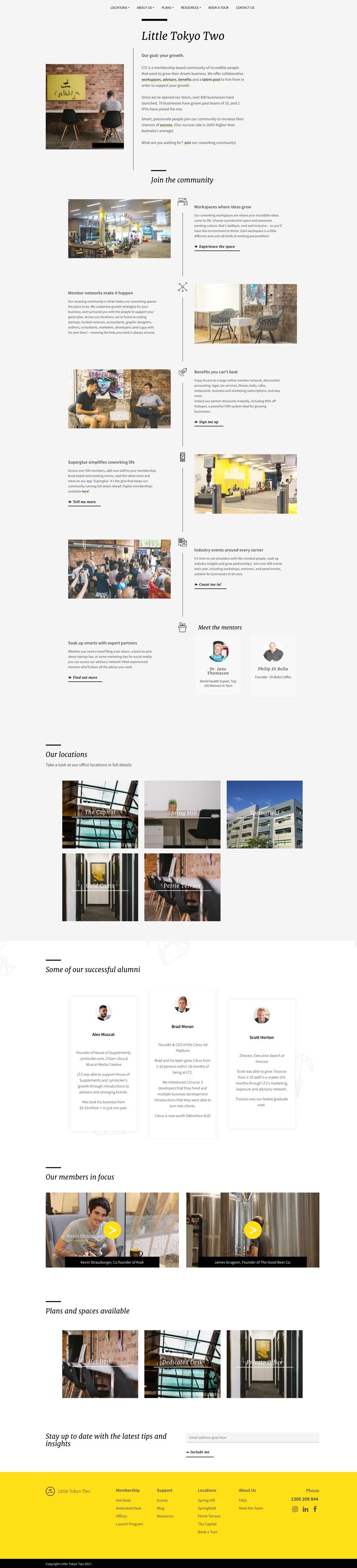 Little Tokyo Two Website Screenshot